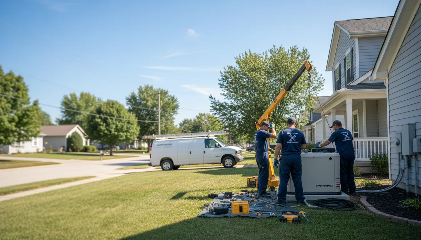 Generator Installation in West, MS near me